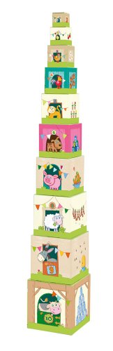 HABA On the Farm Stacking Cubes