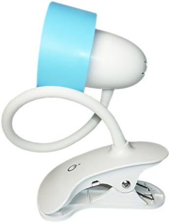 Book Light Clamp Lamp Rechargeable: for Desk Bed Headboard Computers Readers Kids Children - 3 Level Dimmable Desk Lamp