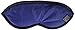 Lewis N. Clark Comfort Eye Mask + Sleep Aid to Block Light for Travel, Airplane, Hotel, Airport, Insomnia + Headache Relief with Adjustable Straps, Blue
