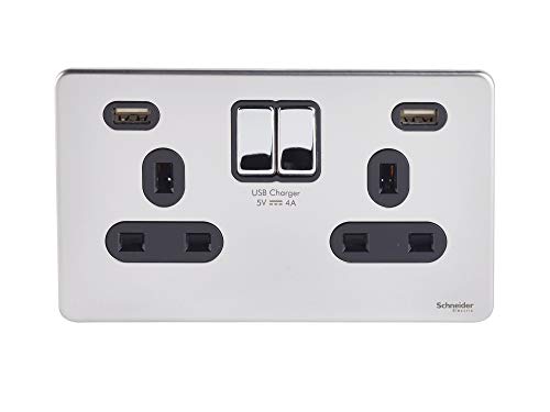 Polished Chrome/Black