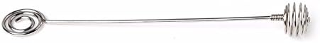 Bingpong 3pcs Stainless Steel Long Honey Stirring Rod Spiral Mixing Sticks Sugar Spoon Cocktail Drinks Jam Muddler Bar Kitchen Tools