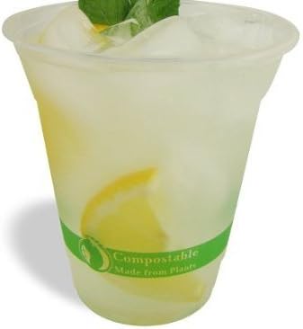 Jaya 100% Compostable PLA Clear Cold Cup 50 Ct