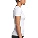 Tommie Copper Shoulder Support Shirt for Women, Posture Corrector Compression Shirt with UPF 50 Sun Protection, Women's Compression Shirt, Shoulder Compression, Shoulder Support for Women, White M