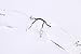 SOOLALA High End Lightweight Titanium Stainless Steel Rimless Reading Glasses