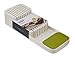 Joseph Joseph DrawerStore Knife Organizer, Block, White/Green