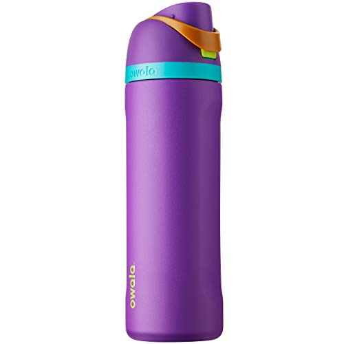 Owala FreeSip Insulated StainlessSteel Water Bottle 24Ounce, Hint of