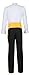 Baycon Mens Prince Charming Costume Uniform for Adult Pants+Coat+ Shirt+ Belt X-Large