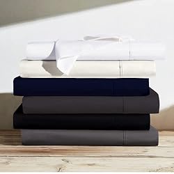 Visione White Queen Sheets, Brushed Microfiber