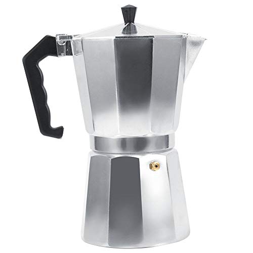 Tropfkanne, Kaffeekessel, für 3/6/9/12 Tassen, aus Aluminium, Kaffeekanne, Espresso, aus Edelstahl, für Kaffee, zum…