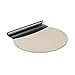 Extra Thick Best Pizza Stone Set for Oven or Grill Certified Food Safe. Thermal Shock Resistant. 15’’ Circular Stone Comes With Free Gourmet Stainless Steel Pizza Cutter