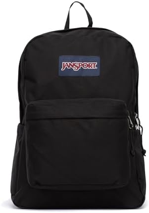 Amazon.com | JanSport Unisex SuperBreak, Black | Casual Daypacks