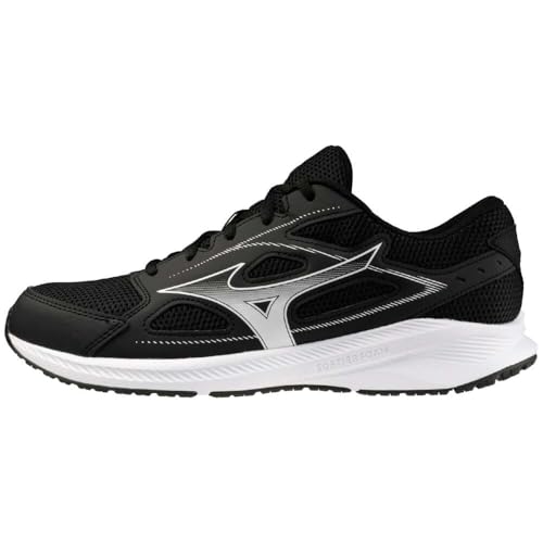 [Mizuno] ランニングシューズ マキシマイザー 26 通勤 通学 ジョギング スニーカー スポーツ 運動 ブラック/ホワイト 23.5 cm 3E