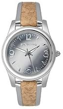 BCB Girls Women's Quartz Watch with Silver Dial Streak and Multi-Colour Leather Strap GL2072, Silver/Multicolour
