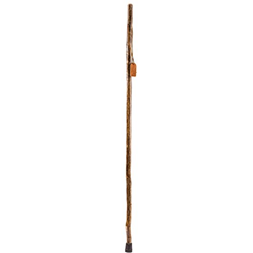 Brazos Free Form Ironwood Walking Stick Hiking Trekking Pole, 55 Inch