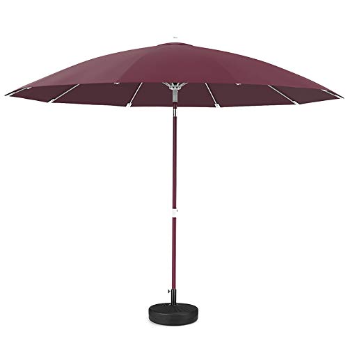 Parasol YXLZ Außenschirm Sonnenschirm Sonnenschirm Säulenschirm Regenschirm Fiberglas Regenschirm-Sonnenschirm/Winddicht…