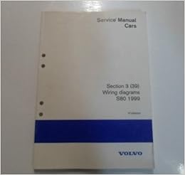 1999 volvo s80 repair manual