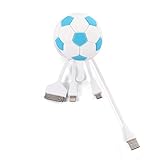 BAKTH 3 in 1 High Quality USB Adapter Charging Charger Data Sync Cable Connector for iPhone 6S Plus, 6 Plus, 6 5S 4 4S iPad 1 2 3 Air Mini Samsung Galaxy, Most Android Smartphones and Tablets (Blue)