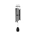 Woodstock Chimes WWAB Windsinger Chimes of Apollo, 74 in. in, Black