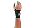 Ergodyne 70014 ProFlex 4000 Single Strap Wrist Support, Black - Medium, Left Hand
