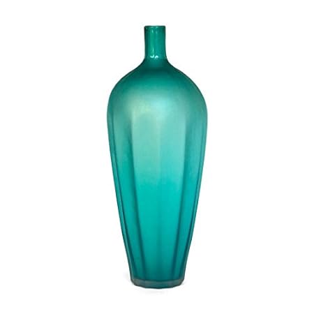 Hosley S Allia Vases 23 5 High Turquoise Glass Floor Vase