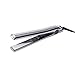 Tru Beauty Titanium Flat Iron, Professional Hair Straightener, 1 Inch Iron Plates, Adjustable Temperature Control, Straightens and Curls - Platinum