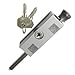 Sliding Door and Window Lock Aluminum (Patio Door Lock - Keyed) primary