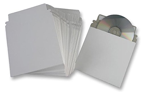 NEO MEDIA SINGLE CD/DVD MAILER CD / DVD Envelopes Peel & Seal 50 Pack