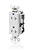 Leviton 20 Amp, 125 Volt, Tamper Resistant, Decora Plus Duplex Receptacle, Straight Blade, Commercial Grade, Self Grounding, TDR20-W, White