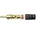 GLS Audio Locking Series Generation 4 Gold Connector Banana Plugs Banana Clips - 20 Pack (10 Red & 10 Black)