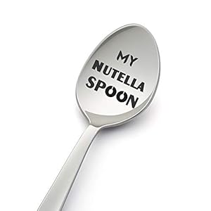 Mijn Nutella-lepel voor Nutella-liefhebbers, cadeau voor hem, cadeaus voor haar, perfect voor Nutella-liefhebbers