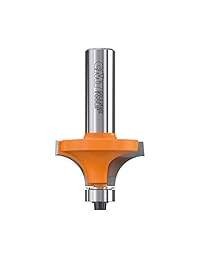 CMT 838.880.11 Roundover Bit, 1 2 Pulgadas Vástago, 1 2-inch Radius, carbide-tipped