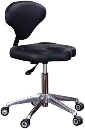 Dental Stool Assistant Stool Dental Assistant Chair PU Leather Height Adjustable For Studio Salon Workshop Office And Home