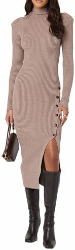 line and dot cecily sweater dress Line & Dot Women's Cecily Sweater Dress, Brown Multi, L at Amazon Women's  Clothing store