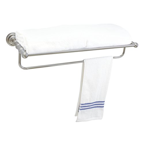 MODONA 24â€ Wall Mounted Towel Rack â€“ Satin Nickel â€“ Viola Series