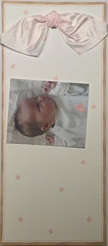 Tall Baby Girls Photo Card Birth Announcement