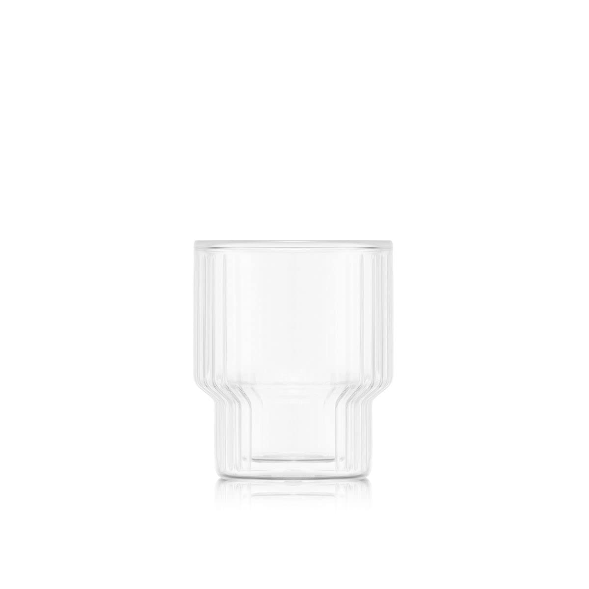 BODUM Navalia Set of 2 Double-Walled Glasses, 0.15 L