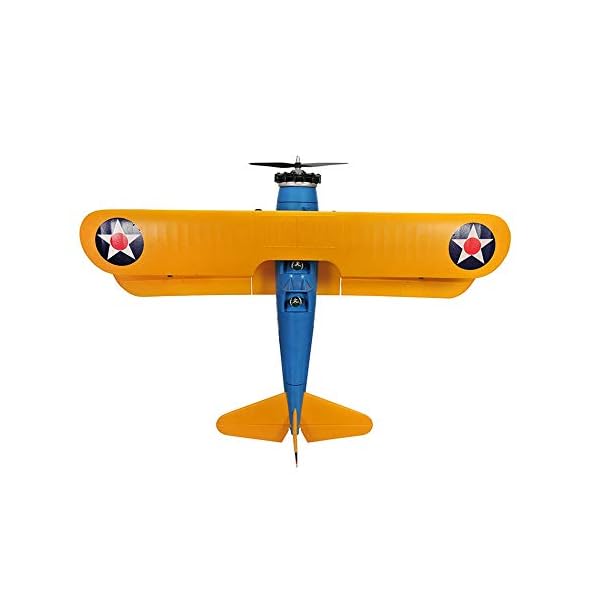 MAATCHH Fernbedienung Flugzeug PT-17 Biplane 1200mm Spannweite EPO RC Flugzeug KIT/Scaled PNP Festflügelflugzeug… – Bild 4