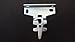 1 Pair Rollease R 16 Roller Shade Brackets (#RB560)