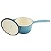 Zelancio Enameled 2-Quart Cast Iron Sauce Pan, Pot with Lid. Perfect as a Bean Pot, Spaghetti Sauce Pot, Barbecue Sauce Pot, or Pasta Sauce Pot, Teal