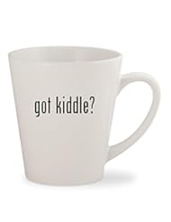 Kitchen: got kiddle? - White 12oz Ceramic Latte Mug Cup - Molandra Products