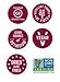 Rhythm Superfoods Gluten-Free Non-GMO Naked Beet Chips - Pack of 3, 1.4 Oz. Ea.