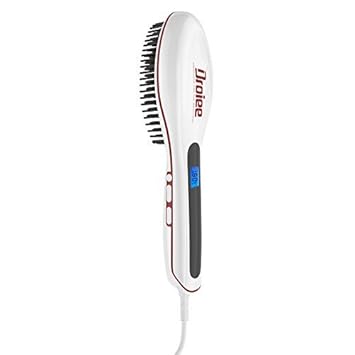 Droiee Hair Straightener Brush Best Electric Ceramic Heating