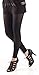 Compression Leggings for Women Circulation 20-30mmHg - Opaque Footless Support Stockings for Post Surgery Recovery, Edema, Diabetic, Leg Pain - Black, Small - A717BL1