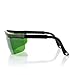 iRainy Laser Eye Protection Safety Goggle Glasses for Red Lasers with Free Hard Case (Green)
