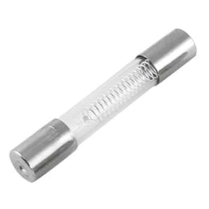 2 x 0,65 A 5 KV 6 mm x 40 mm axial fusible de vidrio Tubos ...