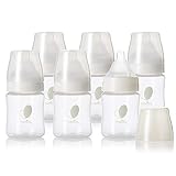Evenflo Feeding Premium Proflo Venting Balance Plus Wide Neck Baby, Newborn and Infant Bottles - Developed by Pediatric Feeding Specialists - 5 Ounce (Pack of 6)