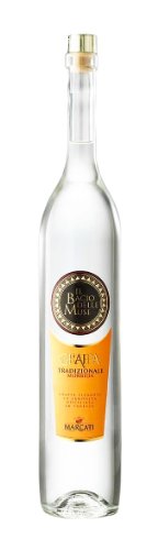 Marcati Grappa Tradizionale Morbida il Bacio delle Muse 1,5-Liter