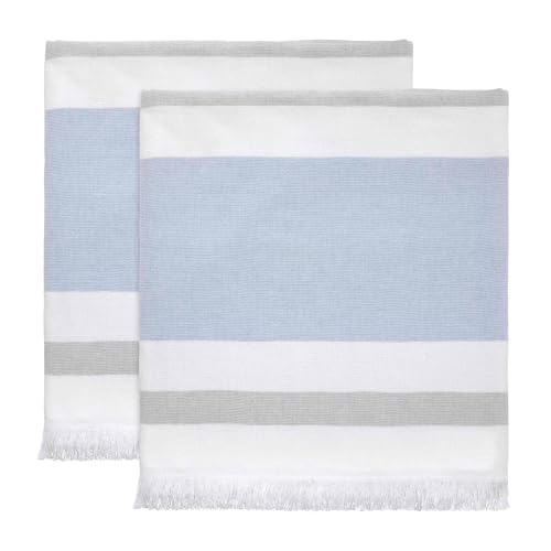 Izod - Bath Towels, Soft & Absorbent Cotton, Striped Bathroom Decor, Dorm Room…