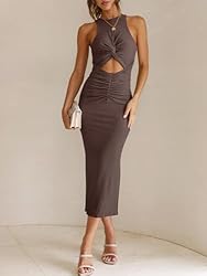 ANRABESS Womens Summer Formal Wedding Guest Dress