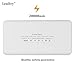 Power Bank Leadtry 20000mah External Battery with Powerful Dual USB Port Portable Charger Backup Pack Build in Flash Light for Iphone 6s 6 Plus, Ipad and Samsung Smart Phone, Tablet Pcs (White)